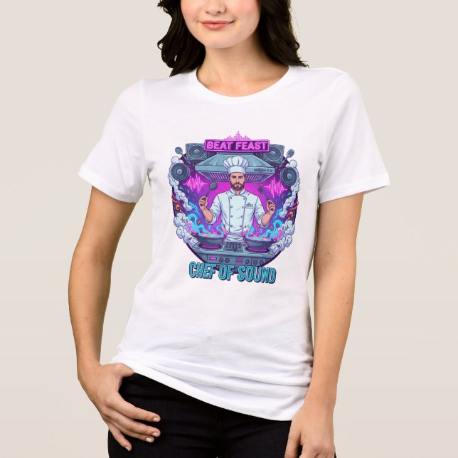 Beat Chef DJ Kitchen Tee (Front)