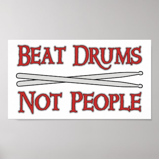 Beat Drums Poster (Front)
