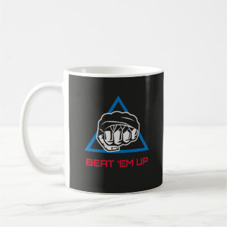 Beat Em Up Fighter Martial Arts Gaming Design Coffee Mug