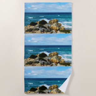 Beat Of The Ocean,   Beach Towel