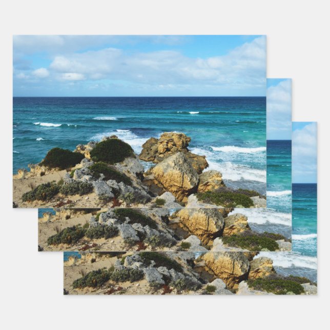 Beat Of The Ocean, Wrapping Paper Sheet (Set)