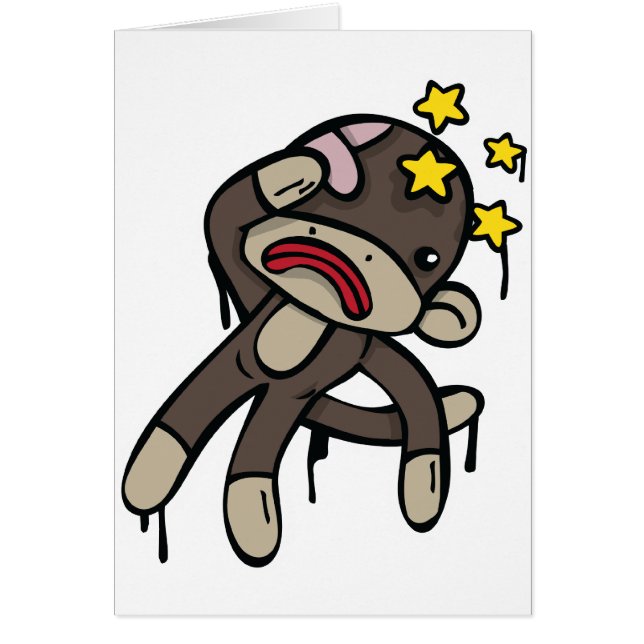 Beat up SOCK MONKEY (Front)