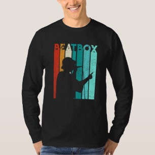 Beatbox Beatboxing Beatboxer Music Retro Vintage T-Shirt