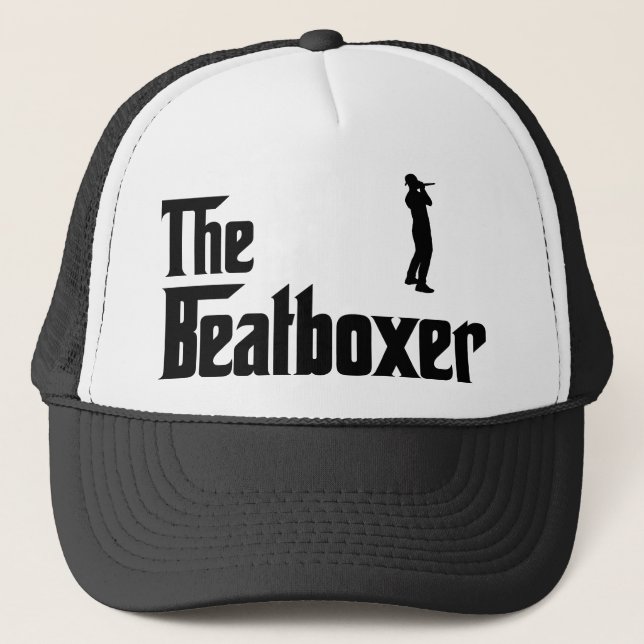Beatboxing Trucker Hat (Front)