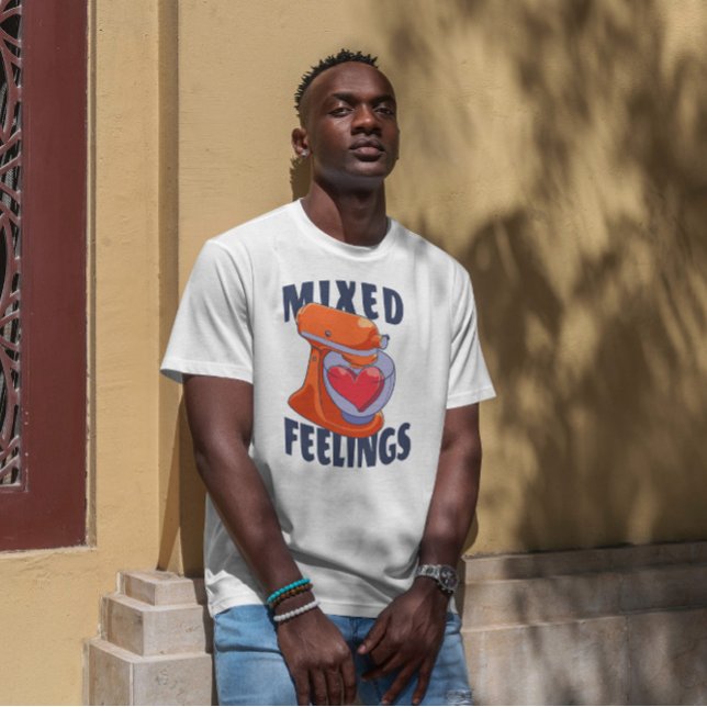 Beater Mixed Feelings Quote T-Shirt (Creator Uploaded)