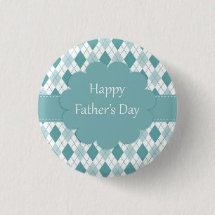 Beatiful Happy Father's day 3 Cm Round Badge