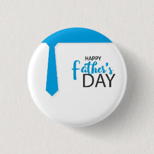 Beatiful Happy Father's day 3 Cm Round Badge