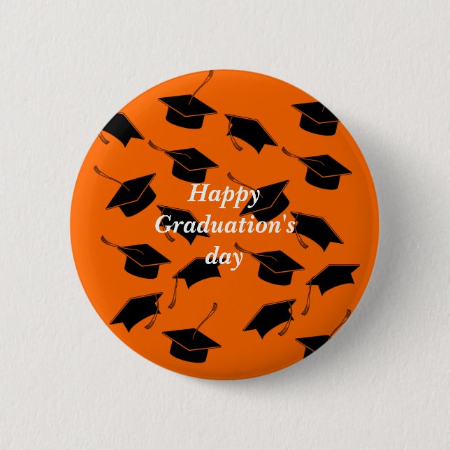 Beatiful Happy Graduations day  6 Cm Round Badge (Front)