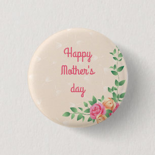 Beatiful Mother's day 3 Cm Round Badge