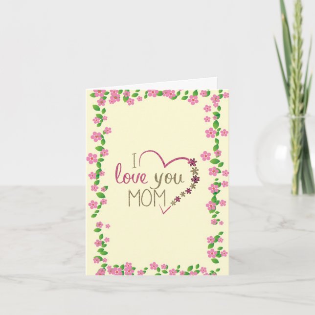 Beatiful Mother's day Announcement (Front)