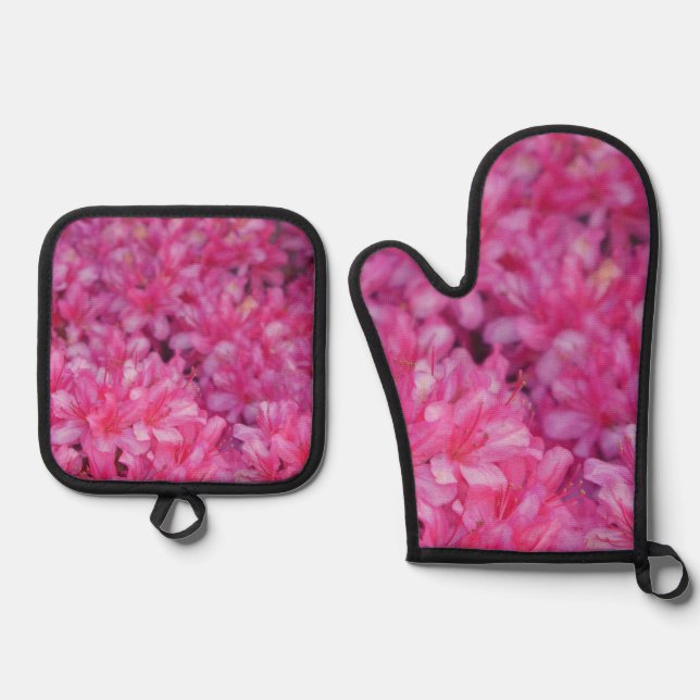 Beatifull Oven Mitt & Pot Holder Set (Front)
