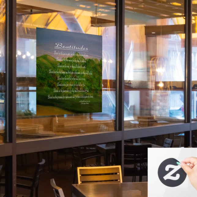 Beatitudes (Restaurant Window)