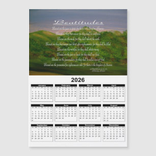 Beatitudes 2026 Calendar