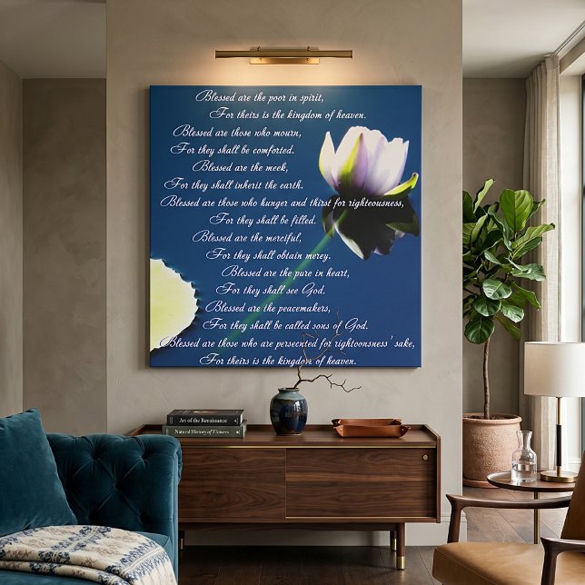 Beatitudes Canvas Print (Creator Uploaded)