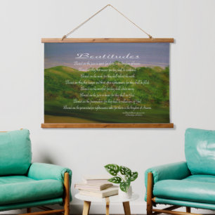 Beatitudes Hanging Tapestry