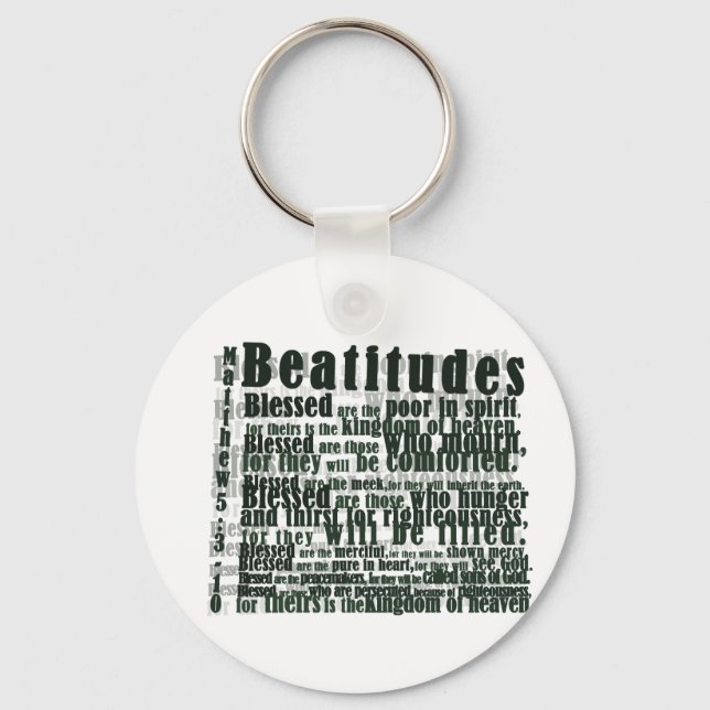 BEATITUDES KEY RING (Front)