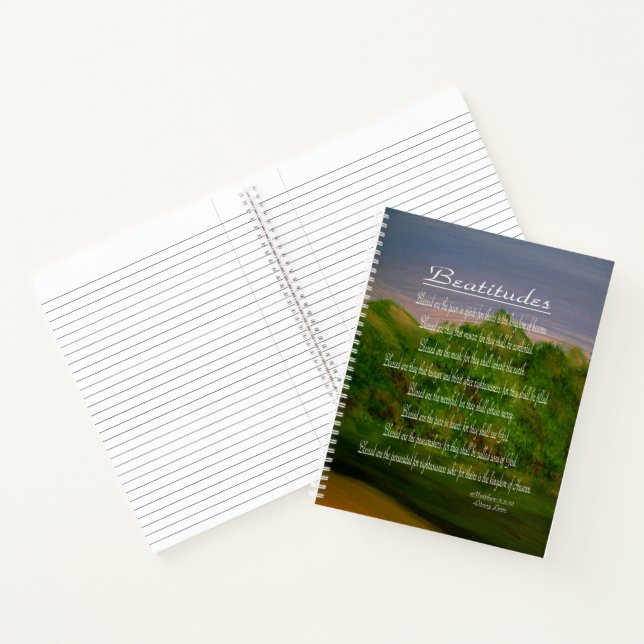 Beatitudes Notebook (Inside)