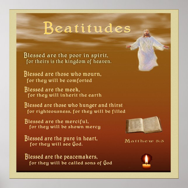 Beatitudes Poster (Front)