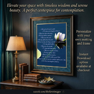 Beatitudes poster