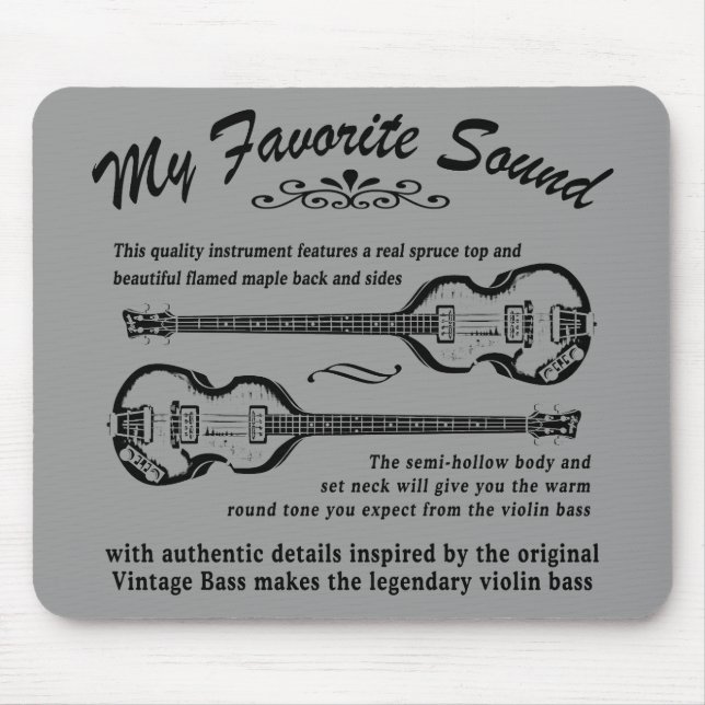 BEATLEBASS Mousepad (Front)