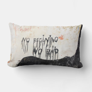 Beatles ashram lumbar cushion