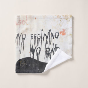 Beatles ashram wash cloth