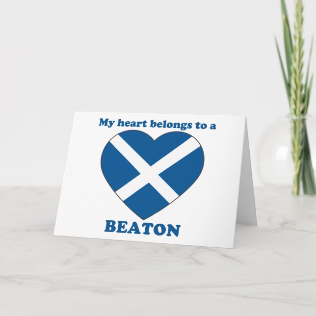 Beaton Holiday Card (Front)