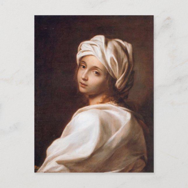 Beatrice Cenci - Guido Reni Postcard (Front)