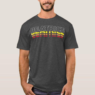 Beatrice First Name Funny Vintage Sunset Beatrice T-Shirt