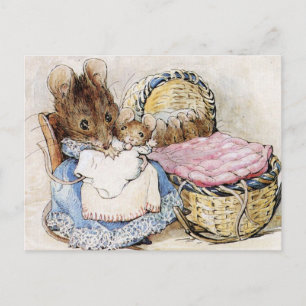 Beatrix Potter,  Children's Story Books, Custom Postcard