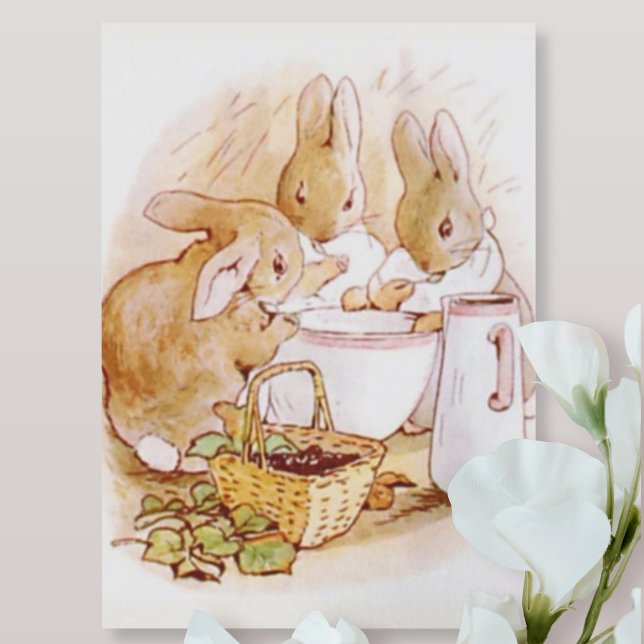 Beatrix Potter from The Tale of Peter the Rabbit Postcard (Creator Uploaded)