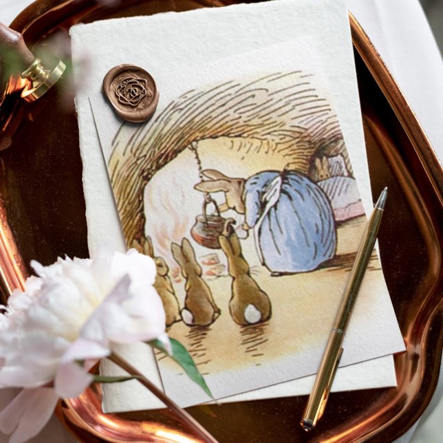 Beatrix Potter from The Tale of Peter the Rabbit Postcard (Creator Uploaded)