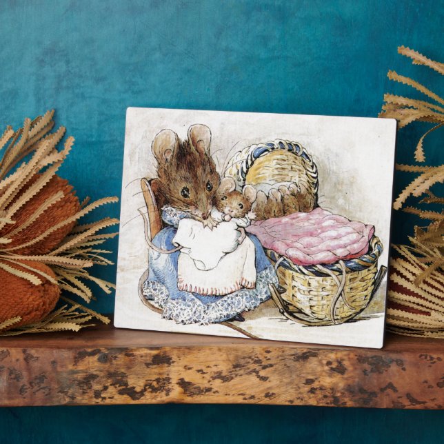 Beatrix Potter, Hunca Munca Plaque (Side)