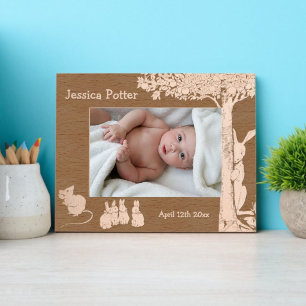 Beatrix Potter Illustrations Border Etched Frames