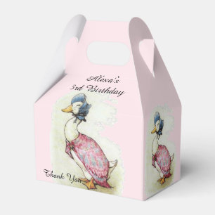 Beatrix Potter, Jemima Puddle Duck, Personalised Favour Box