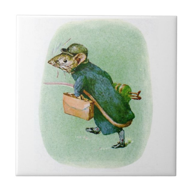 Beatrix Potter Mouse Tile (Front)