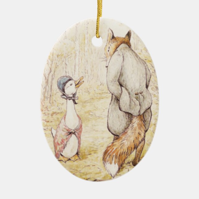 Beatrix Potter Ornament (Front)