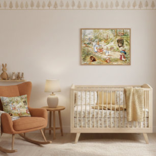 Beatrix Potter Peter and Friends Forest Walk Poster