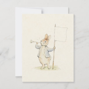 Beatrix Potter Peter Rabbit Vintage Bunny Print Postcard