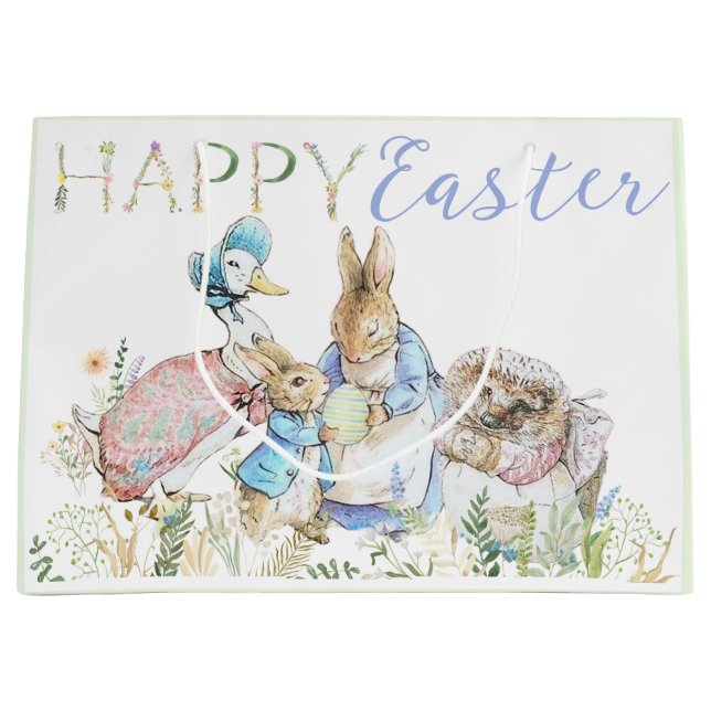 Beatrix Potter Peter the Rabbit Easter Gift Bag (Front)