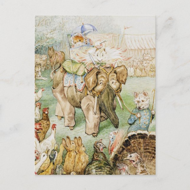 Beatrix Potter The Fairy Caravan Postcard (Front)