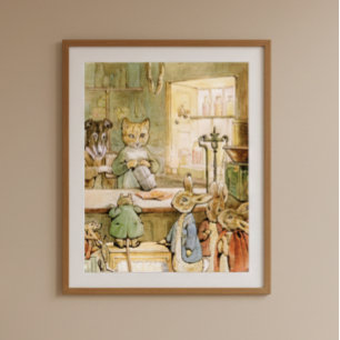 Beatrix Potter The Tale of Ginger and Pickles Poster