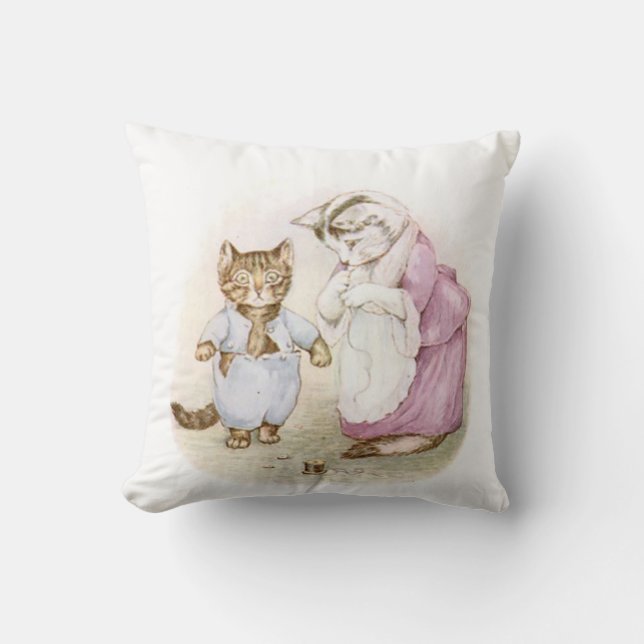 Beatrix Potter Tom Kitten Cushion (Front)