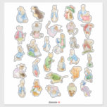 Beatrix Pottter Peter Rabbit and Friends<br><div class="desc">watercolor Beatrix Pottter Peter Rabbit and Friends Sticker. Matching items available.</div>