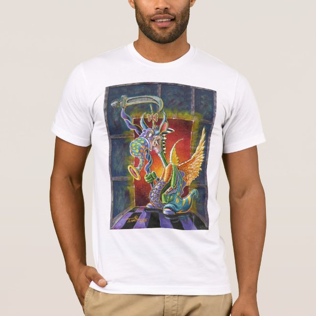 Beats the Hell Outta Me T-Shirt (Front)