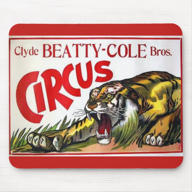 Beatty Cole Circus Mouse Pad (Front)