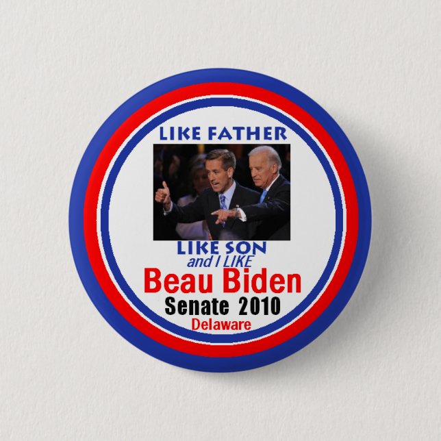 Beau Biden 2010 Button (Front)