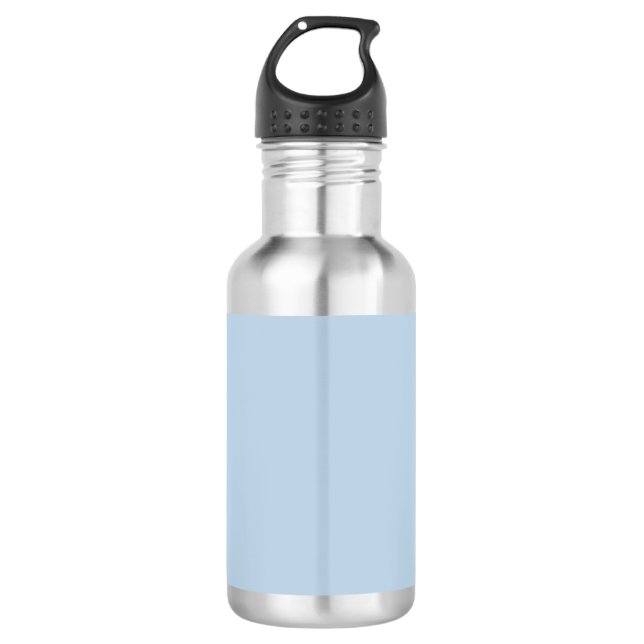 Beau blue  (solid colour) 532 ml water bottle (Front)