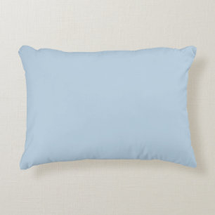 Beau blue (solid colour) decorative cushion
