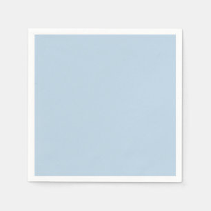 Beau blue  (solid colour)  napkin